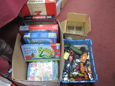 Lot 1246 - Vintage Die-cast Vehicles and Board Games,...
