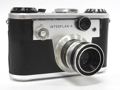 Lot 1291 - Corfield Periflex Interplan-a 35mm Camera...