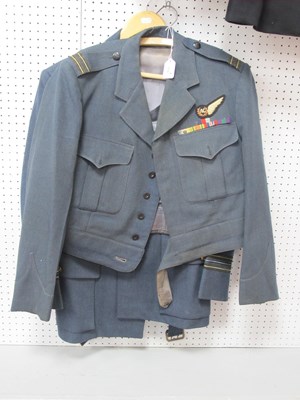 Lot 318 - RAF Battle Dress Jacket, Service Tunic and...