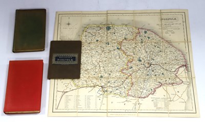 Lot 1297 - Walkers County Map of Norfolk by J & C Walker,...
