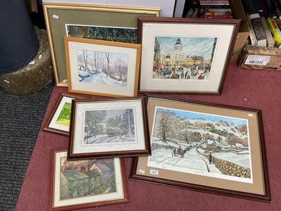 Lot 1604 - George Cunningham Print 'Mayfield Valley',...