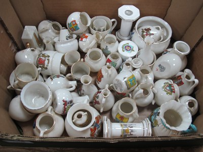 Lot 1203 - Quantity of Gossware with various designs and...