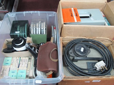 Lot 1534 - Vintage 8mm Movie Projectors, films and...