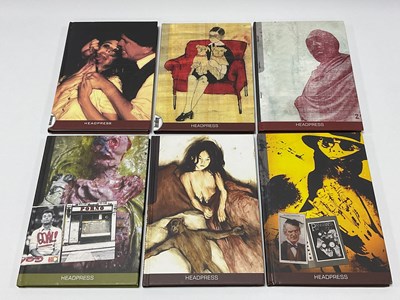 Lot 829 - Six Headpress hardback special no ISBN /...