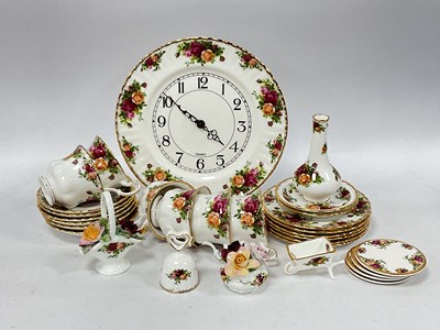 Lot 1259 - Royal Albert Old Country Roses Tea Ware of 18...