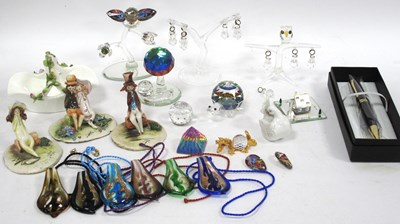 Lot 1364 - Zampiva Italian Figurines on Naturalistic...