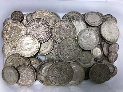 Lot 466 - Collection Of GB Pre 1947 Silver Coins,...
