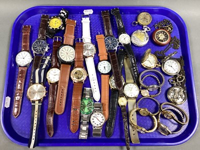 Lot 280 - A Selection of Modern Wristwatches, including...