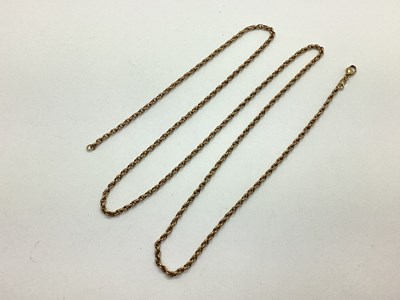 Lot 89 - A Ropetwist Style Chain, approximately 72cm...