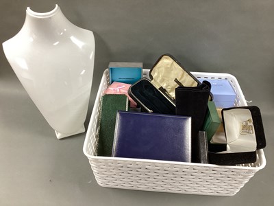 Lot 228 - Assorted Empty Jewellery Display Boxes,...
