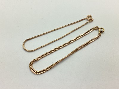 Lot 87 - A Flat Curb Link Bracelet, approximately...
