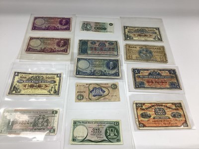 Lot 338 - Collection Of Scotland £1 Banknotes, includes...