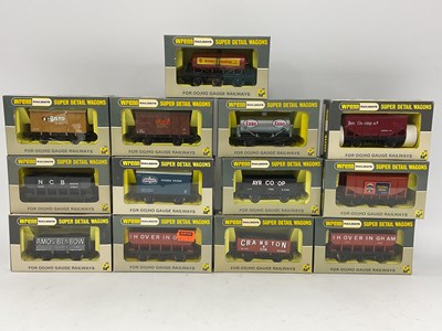 Lot 226 - Thirteen Wrenn OO Gauge Wagons, Tankers, Vans....