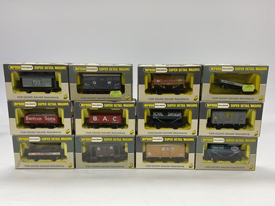 Lot 269 - Twelve Wrenn OO Gauge Wagons, Tankers, Vans....