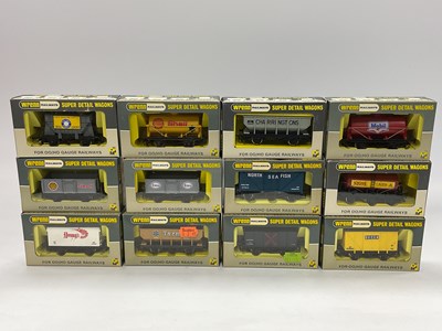 Lot 244 - Twelve Wrenn OO Gauge Wagons, Tankers, Vans....