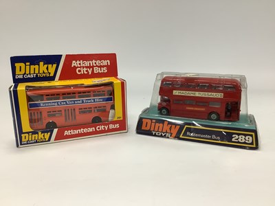 Lot 221 - Two Dinky Toys Diecast Model Buses. #289...