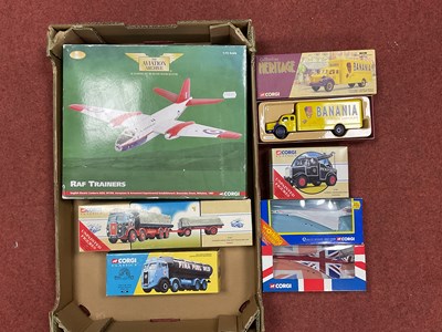 Lot 63 - Seven Diecast Model Vehicles by Corgi to...