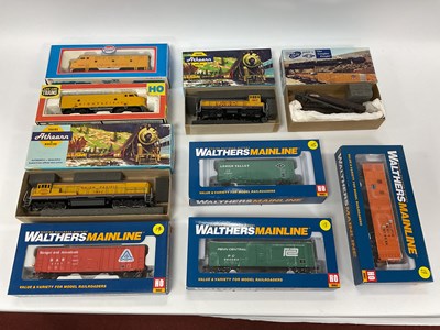 Lot 133 - Four HO Gauge Outline American Locomotives by...