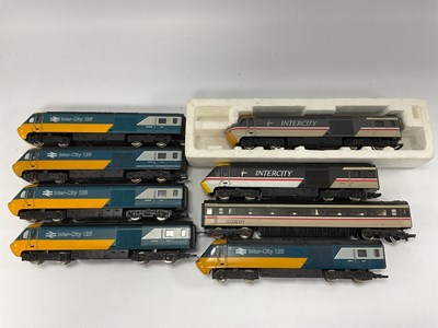 Lot 256 - Four Hornby 00 gauge InterCity 125 HST power...