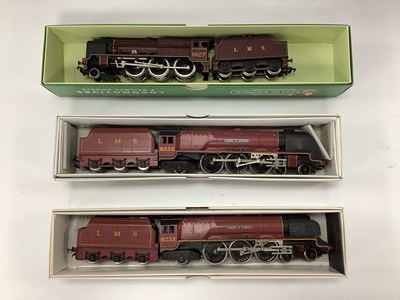 Lot 199 - Three 00 gauge LMS locomotives: two Hornby...