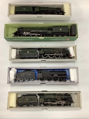 Lot 197 - Five 00 gauge ex-LMS locomotives: a Hornby...