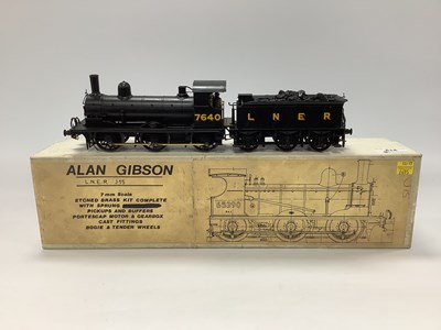 Lot 212 - A boxed kit built (Alan Gibson) 0 gauge LNER...