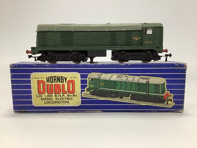 Lot 186 - A Hornby Dublo 3-Rail OO Gauge L30 1000 BHP Bo-...