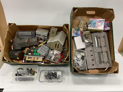 Lot 151 - A Quantity of OO Gauge Lineside Buildings and...