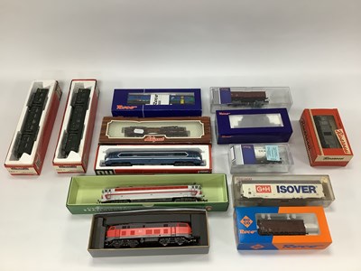 Lot 159 - Three HO Gauge Outline Continental Locomotives...