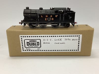Lot 204 - A Pre-War Hornby Dublo 0-6-2 LNER Clockwork...
