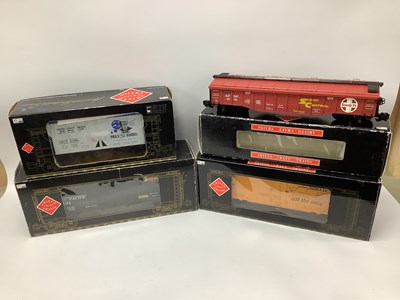 Lot 332 - Four boxed Aristo-Craft Gauge One (1:29)...