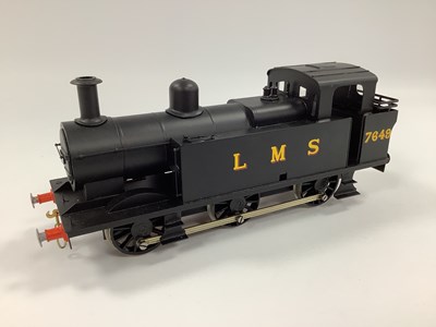 Lot 481 - A kit-built 0 gauge LMS 0-6-0 Fowler tank...