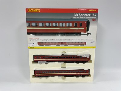 Lot 725 - A boxed Hornby two-car Class 155 "Sprinter"...