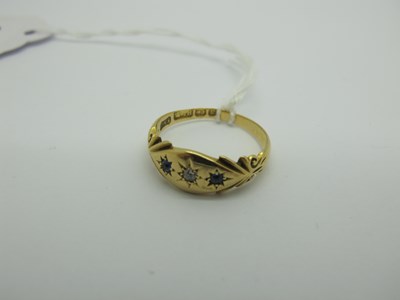 Lot 350 - An 18ct Gold Victorian Style Dress Ring,...