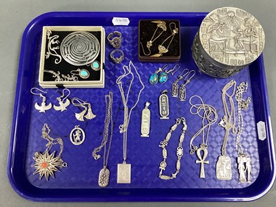 Lot 287 - A Collection of Egyptian Style and Other...