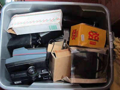 Lot 1191 - Vintage Cameras, including Kodak and Polaroid...