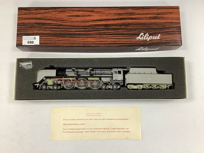 Lot 698 - A boxed Liliput HO scale German 4-6-4...