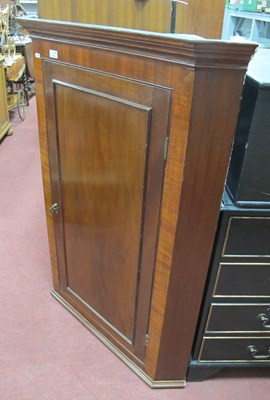 Lot 1610 - XIX Century Mahogany Flat Fronted Corner...