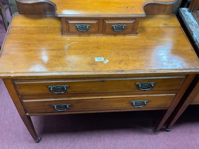 Lot 1622 - Early XX Century Satin Walnut Marble Top...