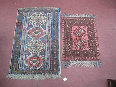 Lot 1654 - Middle Eastern Wool Prayer Mat, with allover...