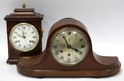 Lot 1491 - Comitti of London Mantle Clock, 17cm wide,...