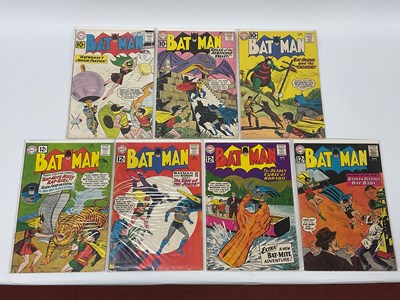 Lot 905 - Seven DC Batman Silver Age comics. Comprising...