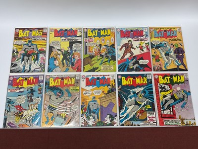 Lot 887 - Ten DC Silver Age Batman Comics, all 12 cents....