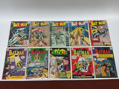 Lot 912 - Ten Silver Age Batman comics by DC, all 12...
