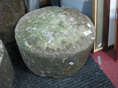 Lot 1157 - XIX Century Millstone Grinding Wheel, 36cm...