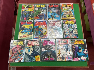 Lot 819 - Thirteen DC Batman comics. Comprising of...