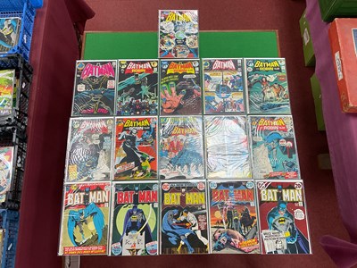 Lot 884 - Sixteen Batman comics by DC. Comprising of...