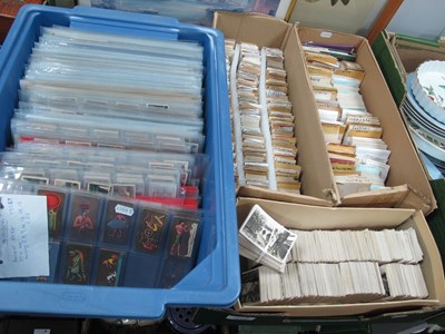 Lot 1012 - Large Quantity of Cigarette and Trading Cards,...