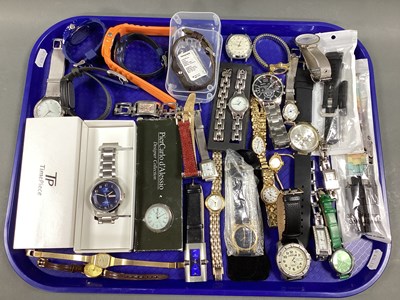 Lot 252 - A Collection of Ladies and Gent's Wristwatches,...