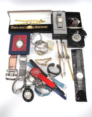 Lot 1344 - A Collection of Ladies Wristwatches and Other...